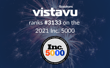 VistaVu Solutions Ranks #3133