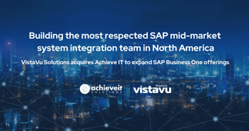 AchieveIT to Expand Business One Offerings