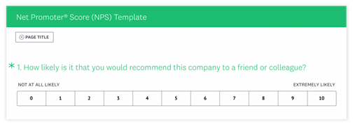 Net Promoter Score