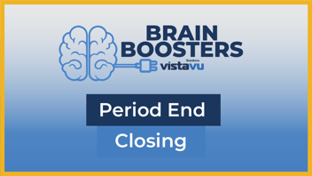 Period End Closing