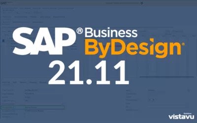 SAP Business ByDesign Release | 21.11