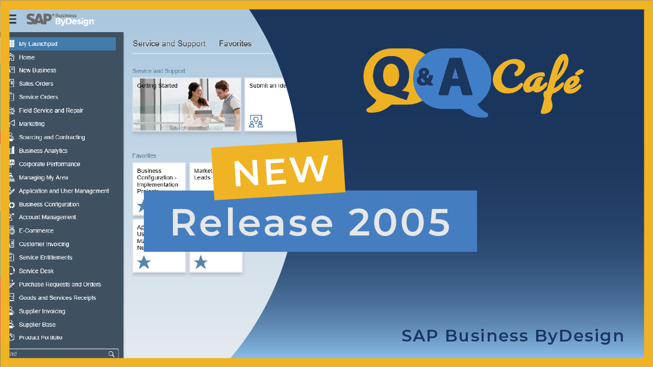 What’s New in SAP Business ByDesign Release 2005