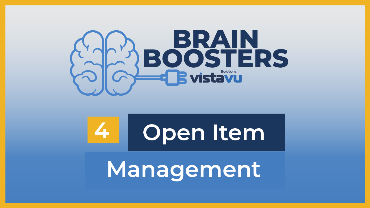 [Brain Boosters] Open Item Management in SAP Business ByDesign - Part 4