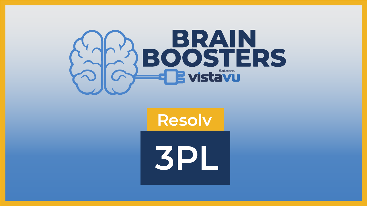 [Brain Boosters] Resolv Third Party Management (3PL) in SAP Business One