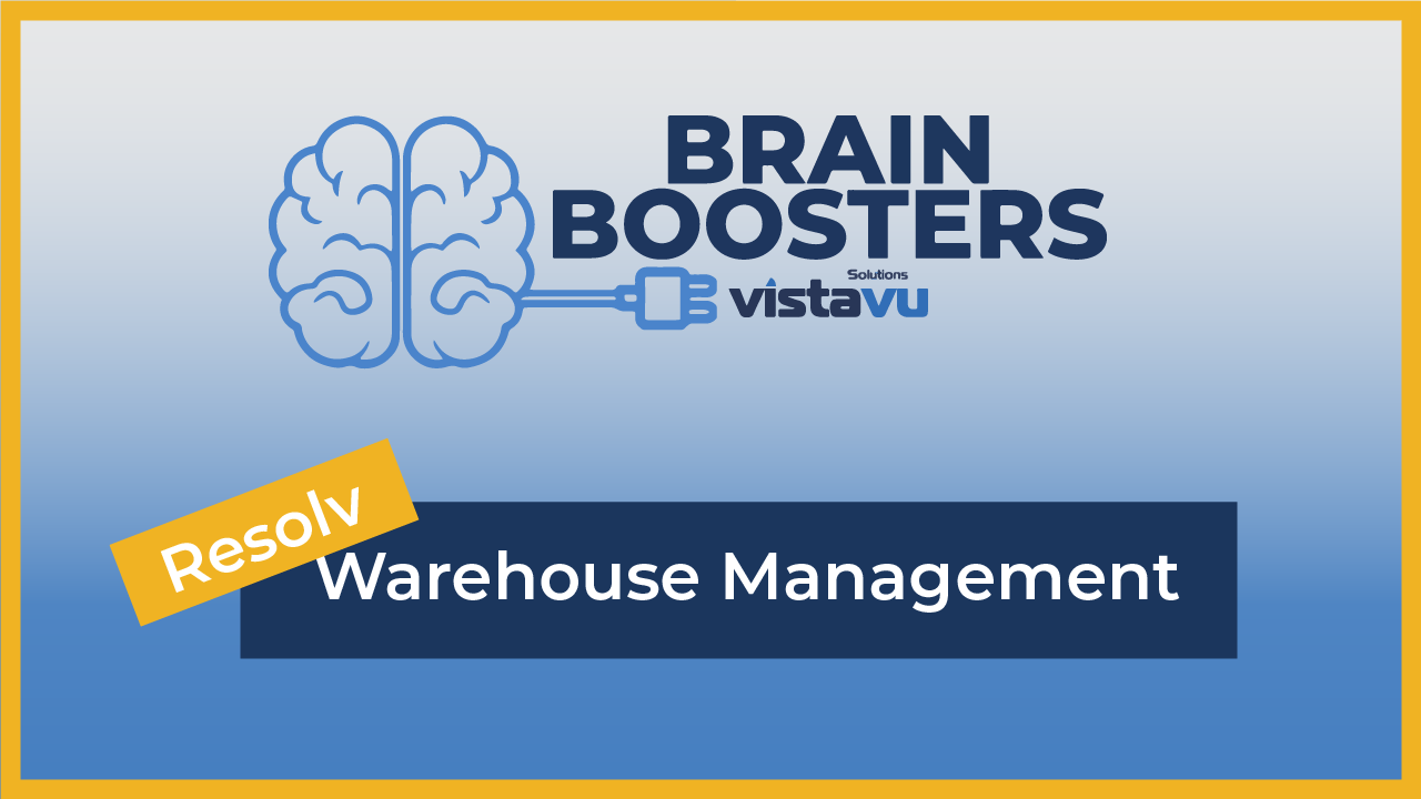 [Brain Boosters] Resolv Warehouse Management Services in SAP Business One 