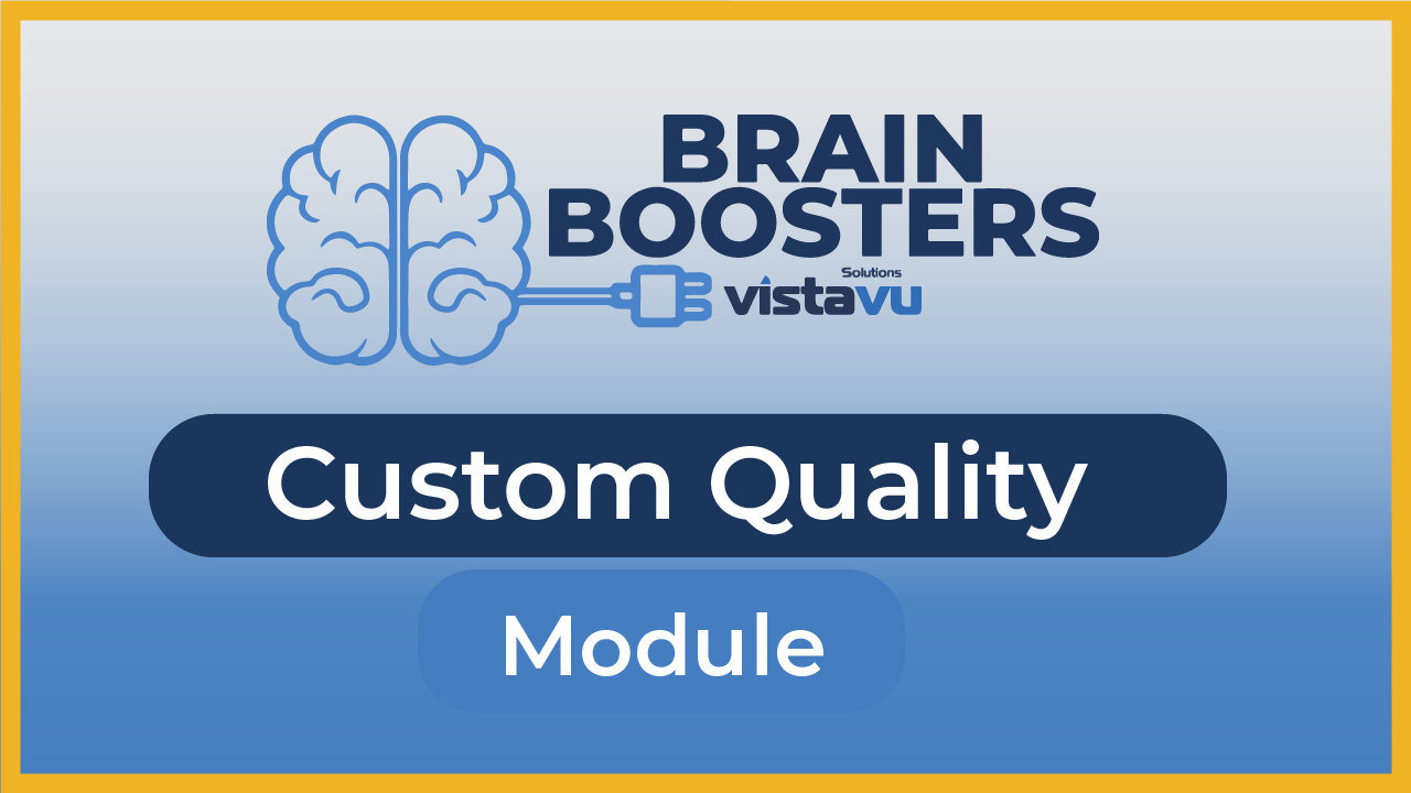 [Brain Boosters] Custom Quality Module in SAP Business ByDesign